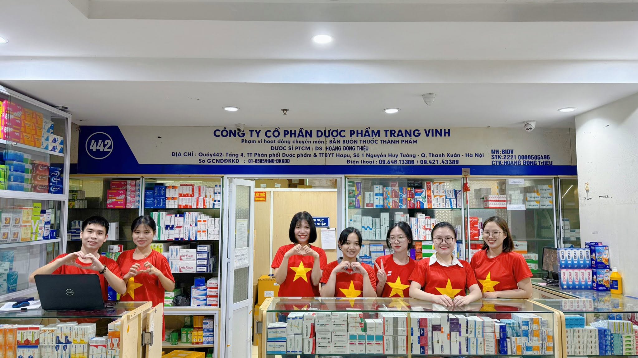 Hình ảnh giới thiệu Công ty Cổ phần Dược phẩm Trang Vinh, doanh nghiệp thương mại và phân phối dược phẩm tại Hà Nội.