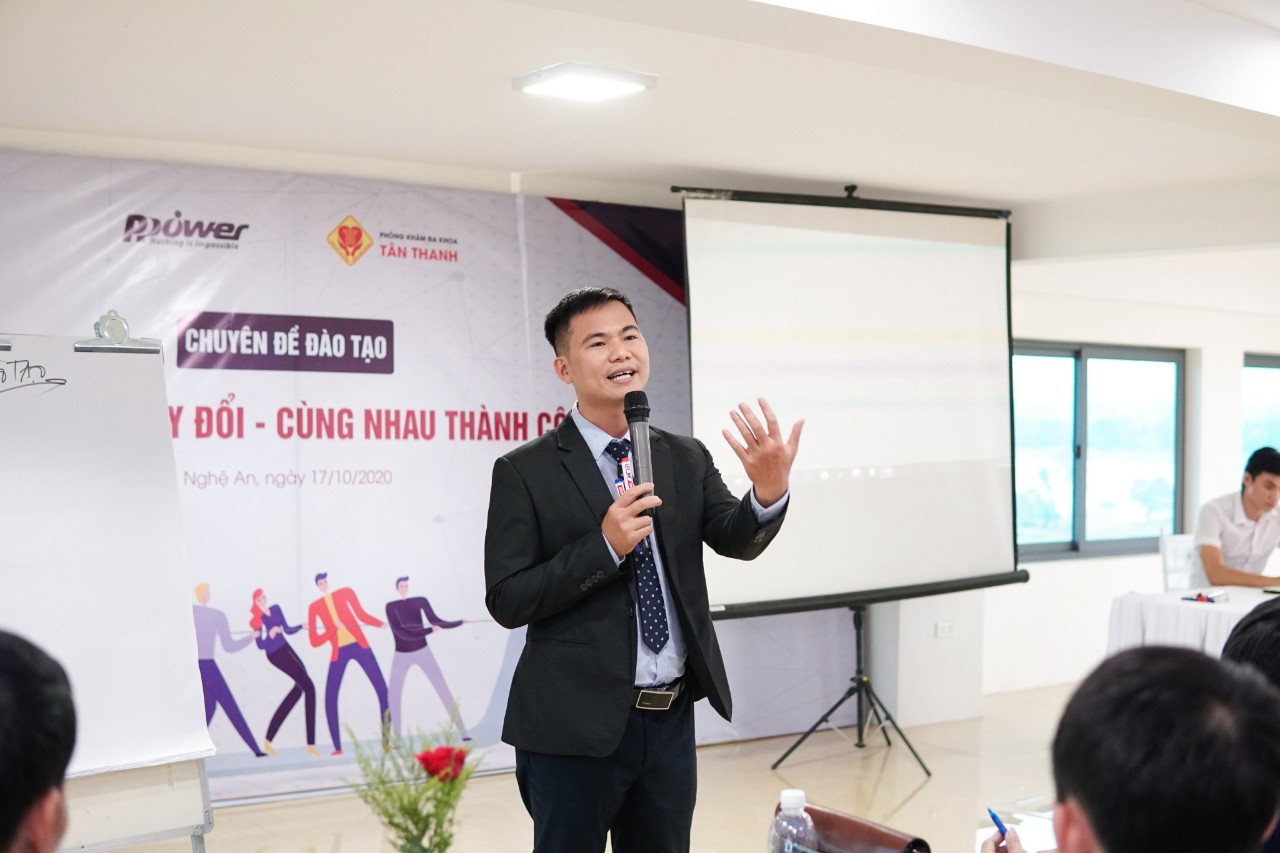 Chuyên gia Mai Trọng Nguyên trong buổi tư vấn đào tạoChuỗi PKĐK Tân Thanh